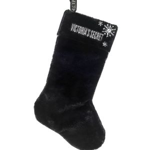 Vs bling rhinestone silver black stocking